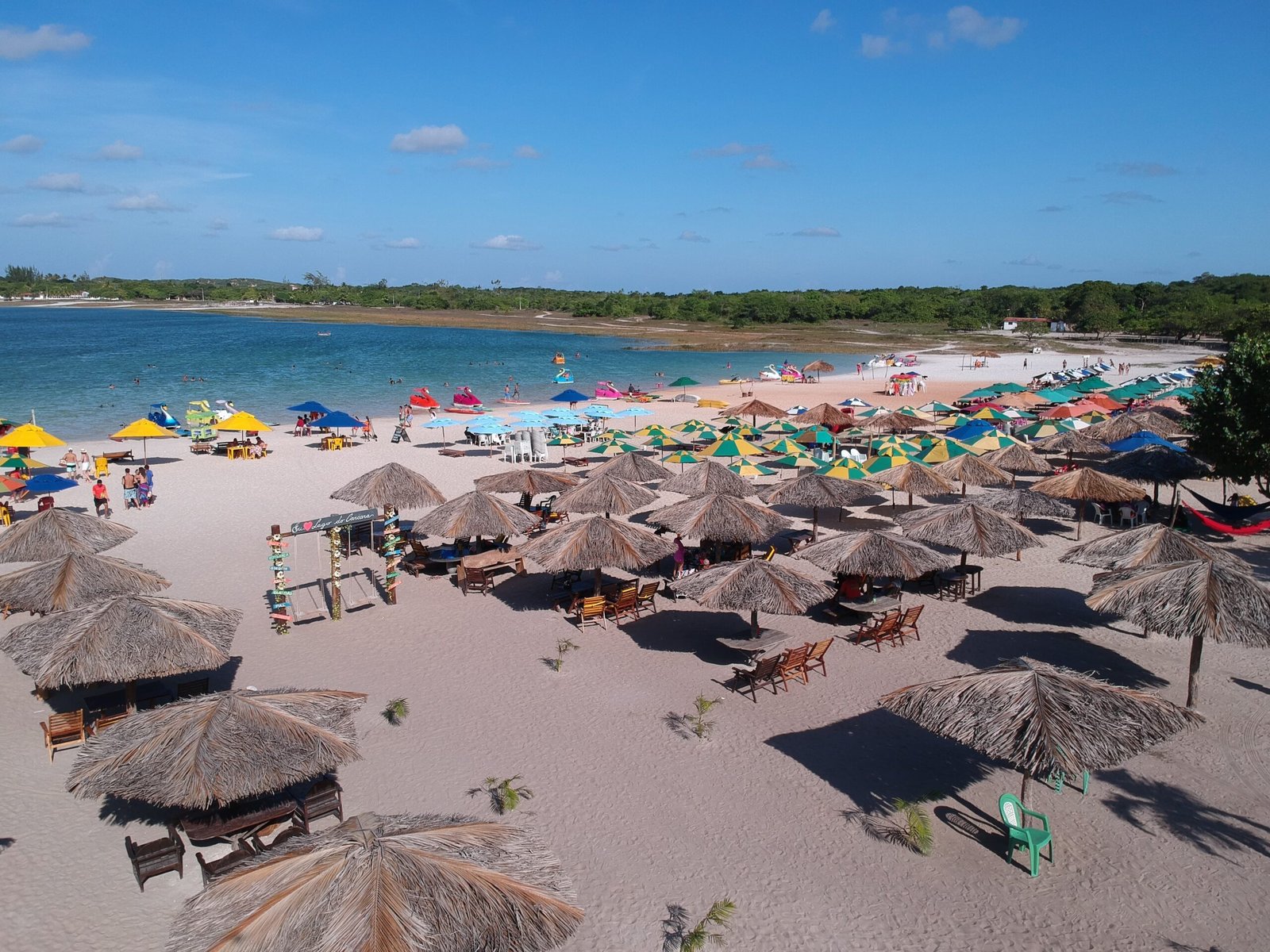 Foto Aérea da Lagoa do Carcará, no Rio Grande do Norte
