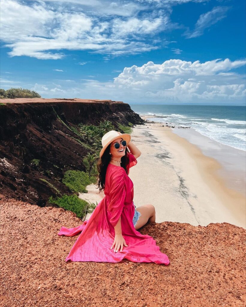 Foto no Chapadão, no passeio para Pipa